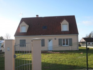 Dégât sur une maison