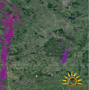 Orages du 19 mai dans les régions Centre et Centrales
