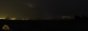 Arrivée des orages dans l'Indre