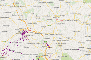 Impacts de foudre dans l'Allier le 15 septembre 2014