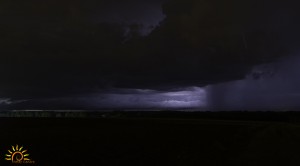 Mur de pluie en approche de Saint-Maur