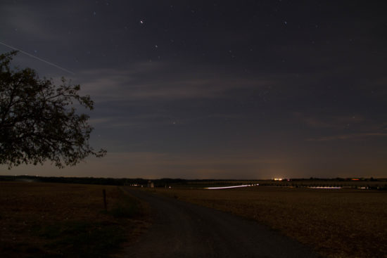 Nuit étoilé dans l'Indre 