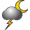 Pictogramme de prévisions météo