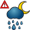 Pictogramme de prévisions météo
