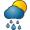 Pictogramme de prévisions météo