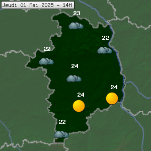 Prévisions météo pour le cher (18)