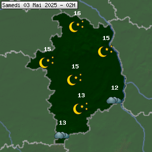 Prévisions météo pour le cher (18)