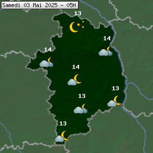 Prévisions météo pour le cher (18)