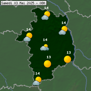 Prévisions météo pour le cher (18)