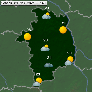 Prévisions météo pour le cher (18)