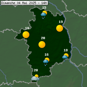 Prévisions météo pour le cher (18)
