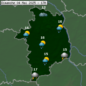 Prévisions météo pour le cher (18)