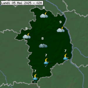 Prévisions météo pour le cher (18)