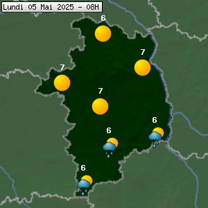 Prévisions météo pour le cher (18)