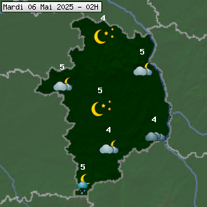 Prévisions météo pour le cher (18)