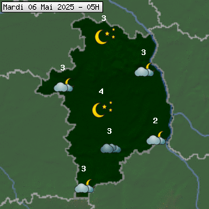 Prévisions météo pour le cher (18)