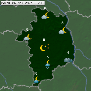 Prévisions météo pour le cher (18)