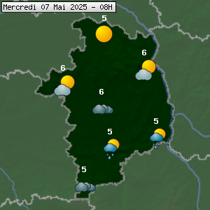 Prévisions météo pour le cher (18)