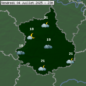 Prévisions météo pour le cher (28)