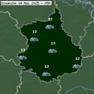 Prévisions météo pour le cher (28)