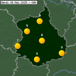 Prévisions météo pour le cher (28)