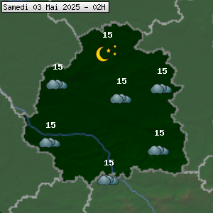 Prévisions météo pour le cher (36)