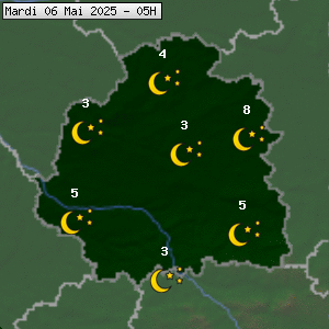 Prévisions météo pour le cher (36)