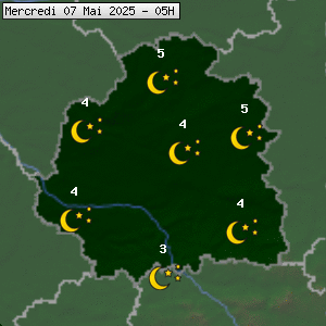 Prévisions météo pour le cher (36)