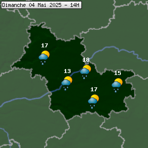 Prévisions météo pour le cher (41)