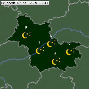 Prévisions météo pour le cher (41)