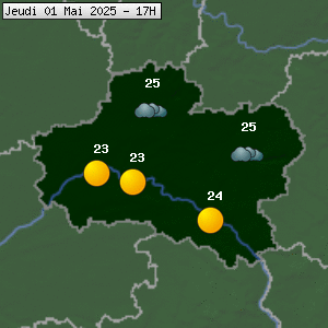 Prévisions météo pour le cher (45)