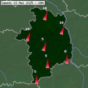 Prévisions météo pour le cher (18)