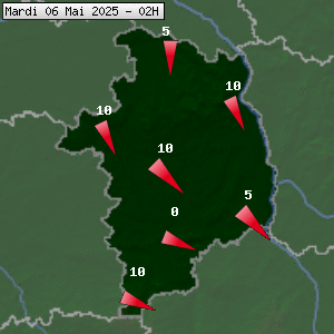 Prévisions météo pour le cher (18)