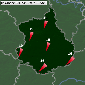 Prévisions météo pour le cher (28)