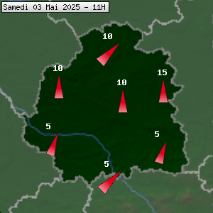 Prévisions météo pour le cher (36)