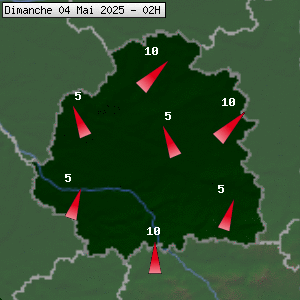 Prévisions météo pour le cher (36)