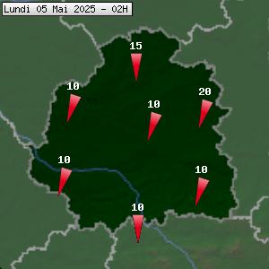 Prévisions météo pour le cher (36)