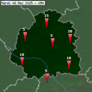 Prévisions météo pour le cher (36)