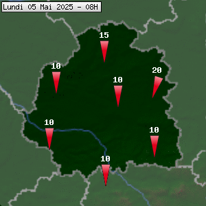 Prévisions météo pour le cher (36)