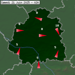 Prévisions météo pour le cher (36)