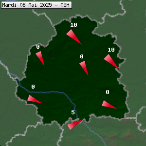 Prévisions météo pour le cher (36)