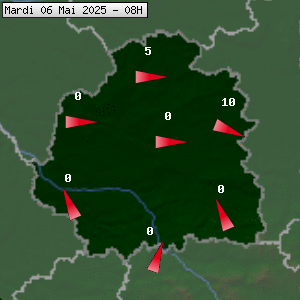 Prévisions météo pour le cher (36)