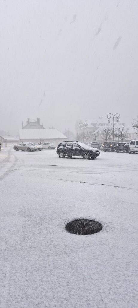 Neige à Romorantin-Lanthenay le 21 novembre 2025 par Ludivine F.