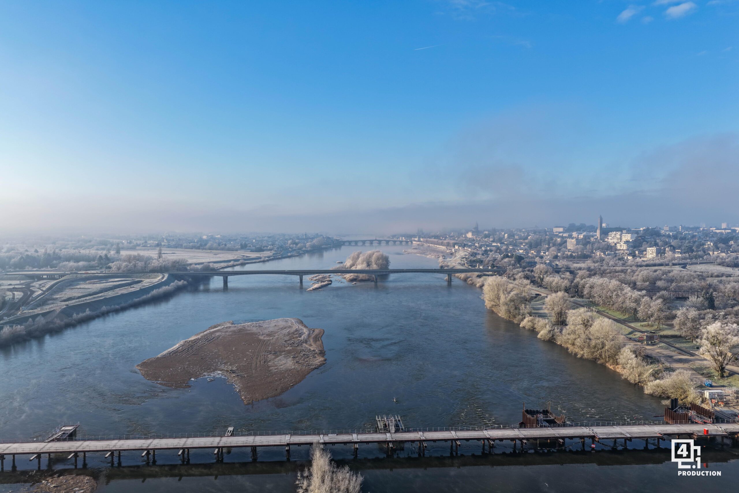 [BILAN DU 4 JANVIER] – 中心部の霜、雪、氷