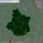 Impacts de foudre le 28 juin 2026 à 2h du matin