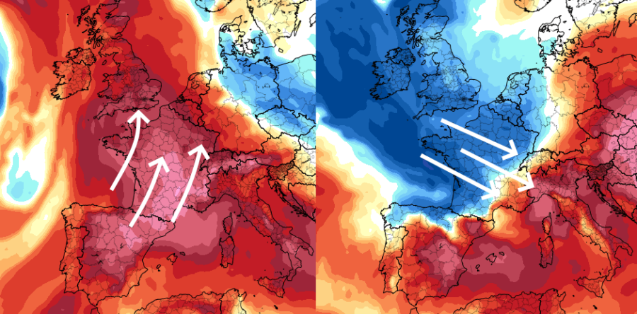 PICS DE CHALEUR LES 4 ET 6 SEPTEMBRE AVANT UN RAFRAÎCHISSEMENT VERS LES 9-10 SEPTEMBRE 2026 ?