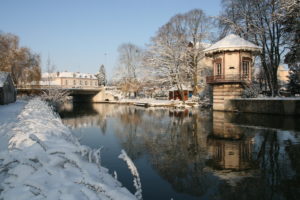 Chartres (28) sous la neige