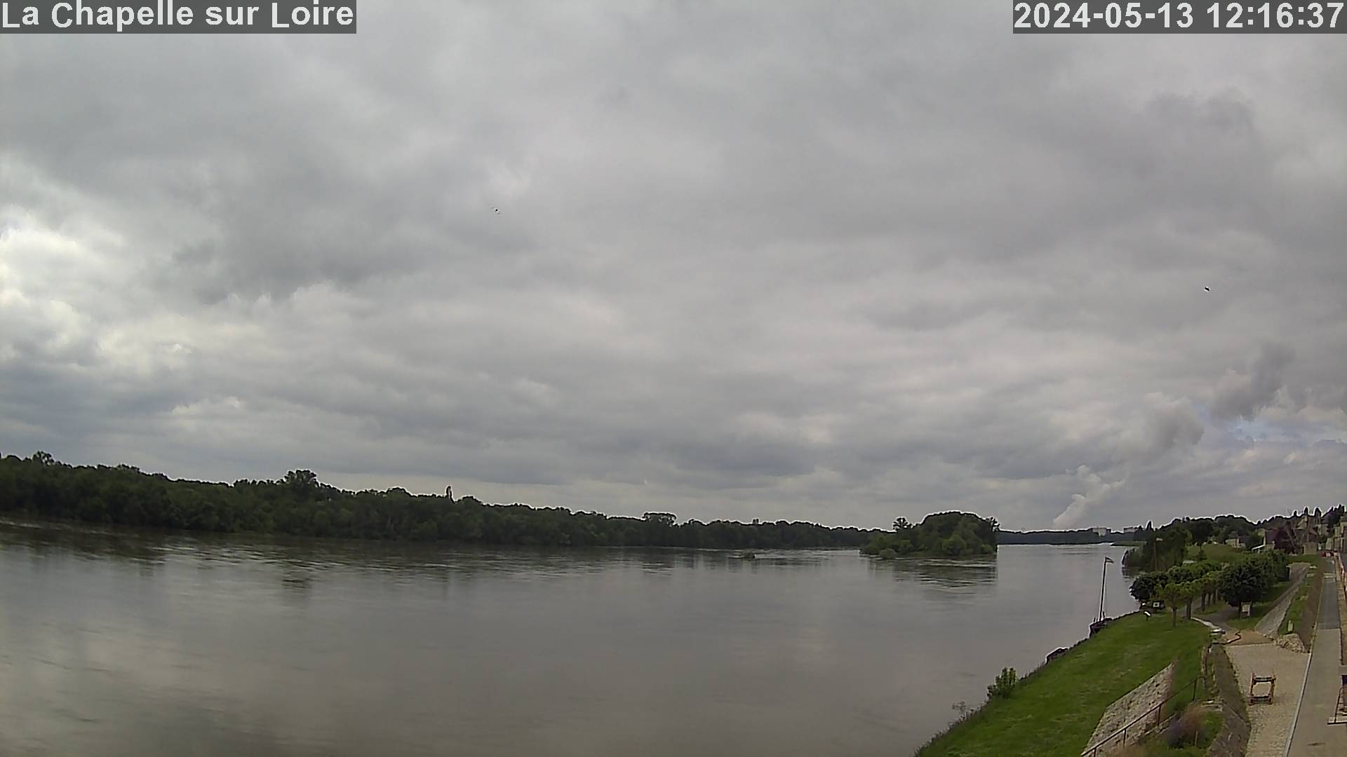 Nouvelle webcam météo / crue de Loire la ChapellesurLoire (37)