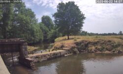 [Réseau] Une webcam pour suivre le niveau de l’Indre amont (36)