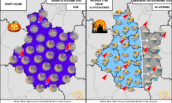 TENDANCE MÉTÉO HALLOWEEN ET TOUSSAINT 2023